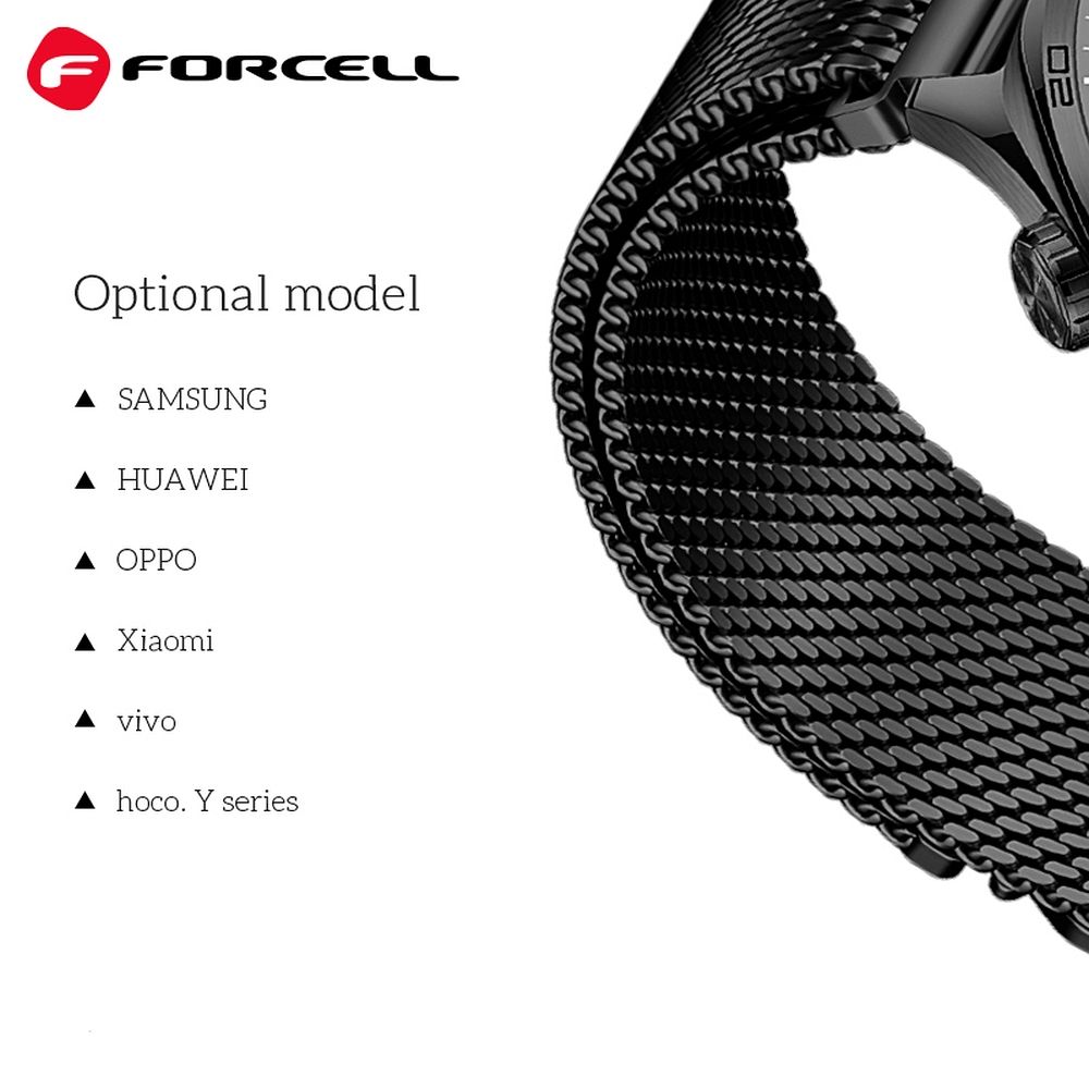 Forcell F-Design FS10 siksniņa Samsung Galaxy Watch 20 mm, zelta