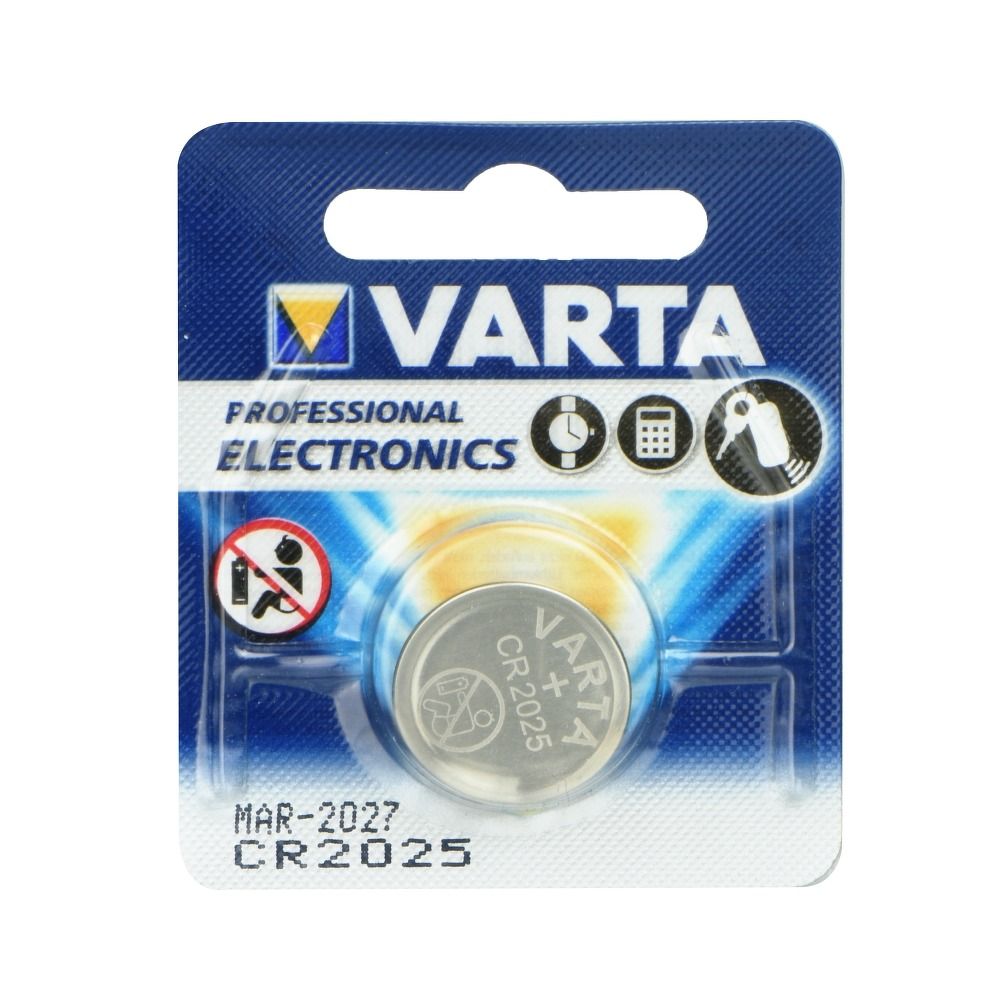 VARTA CR2025 litija pogu baterija, 3 V