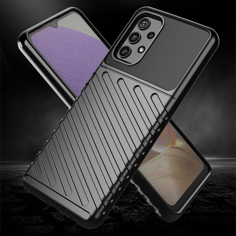 Thunder Case TPU aizsargvāciņš Samsung Galaxy A72 4G, zaļš