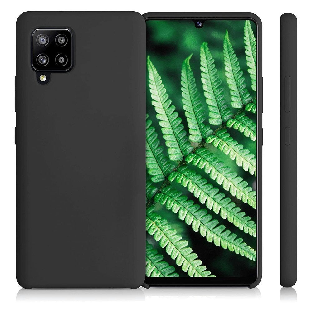 Silicone Case silikona vāciņš Samsung Galaxy A42 5G, melns