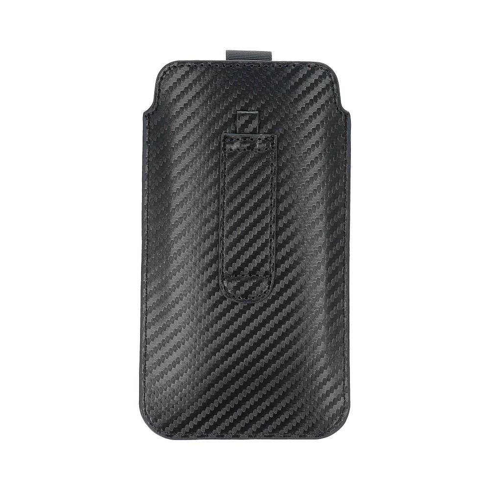 Aizsargvāciņš iPhone 13 PRO MAX / 12 PRO MAX / Samsung A52 5G / LTE ( 4G ) / A20s / A71 / S21 Plus / Xiaomi Redmi Note 10 / 10s / REALME 8 – POCKET Carbon Universal - Size 12 — attēls 4