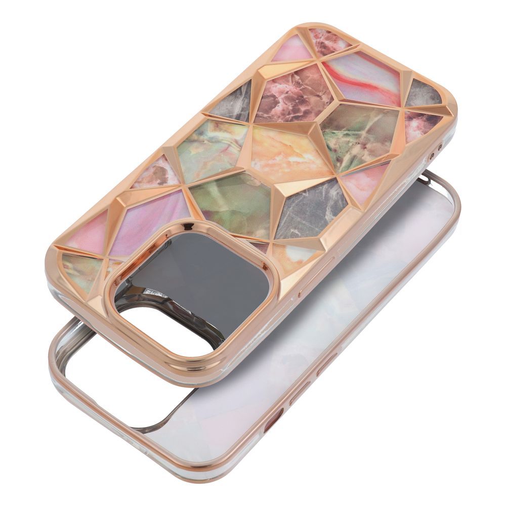 Aizsargvāciņš iPhone 16 PRO – TWINKI, zelta — attēls 2