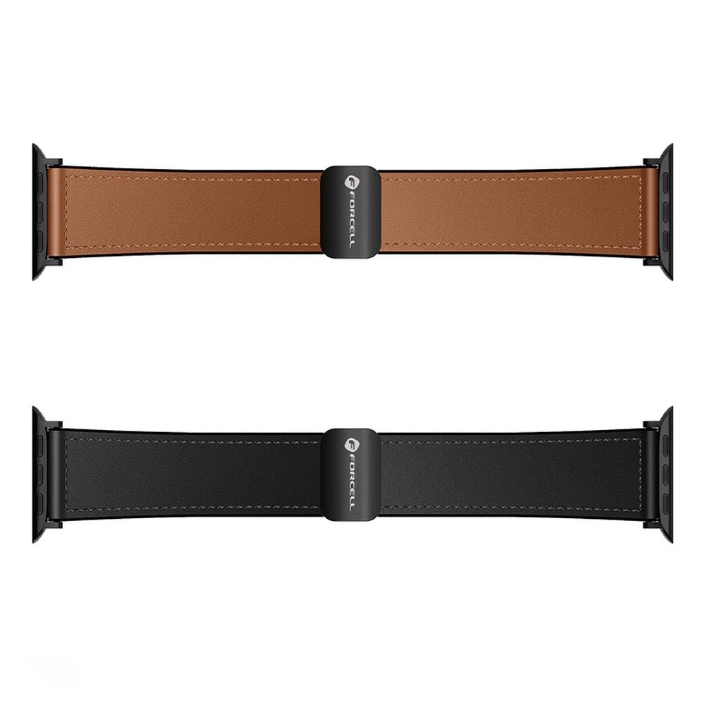 Forcell F-Design FA21 siksniņa Apple Watch 38 / 40 / 41 mm, brūna