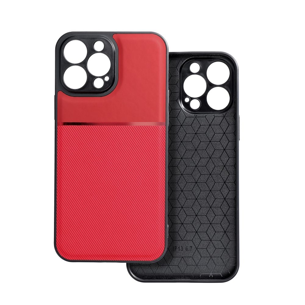 Aizsargvāciņš Xiaomi Redmi 12C – NOBLE, sarkans — attēls 4