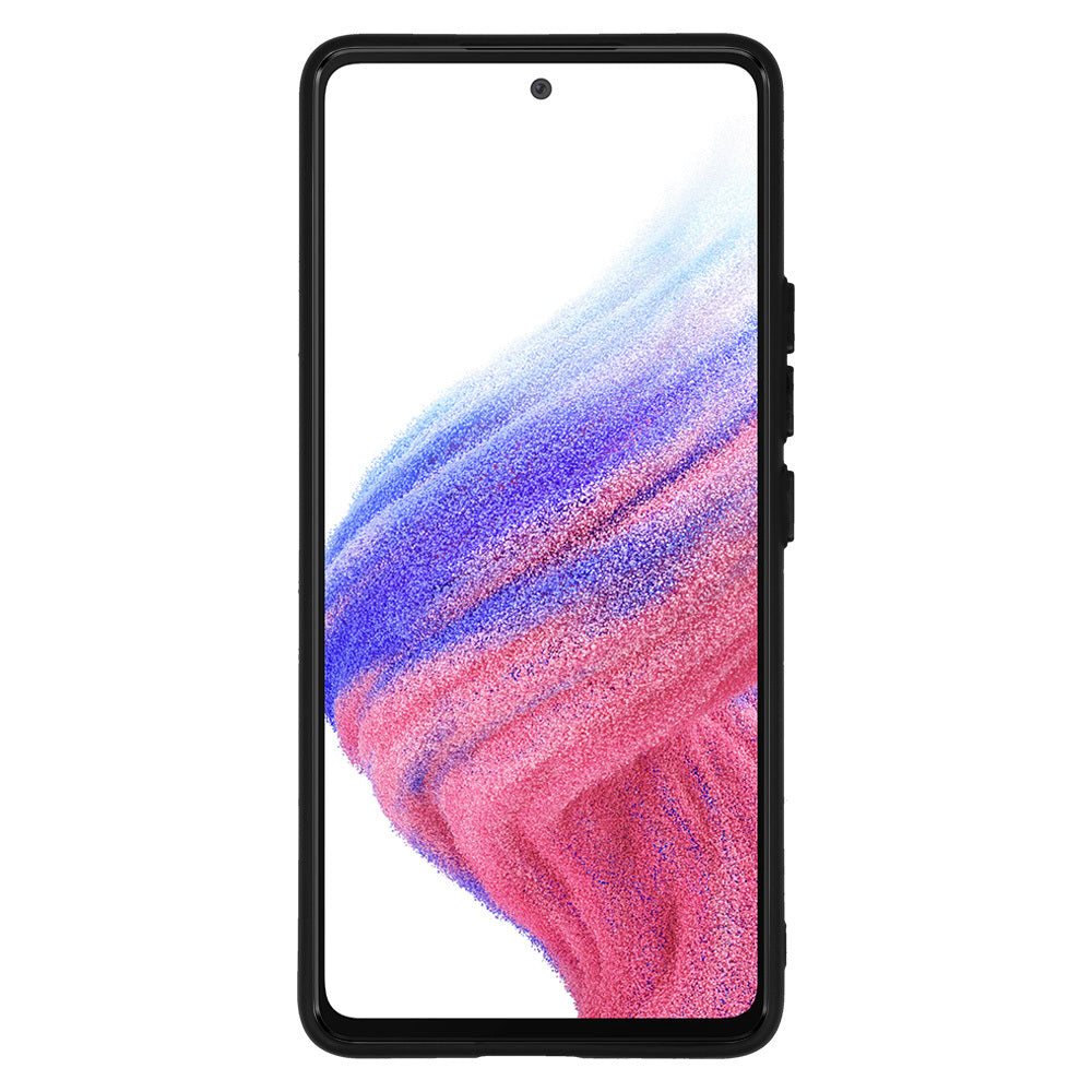 Leather 3D aizsargvāciņš Samsung Galaxy A53 5G, melns, dizains Nr. 1