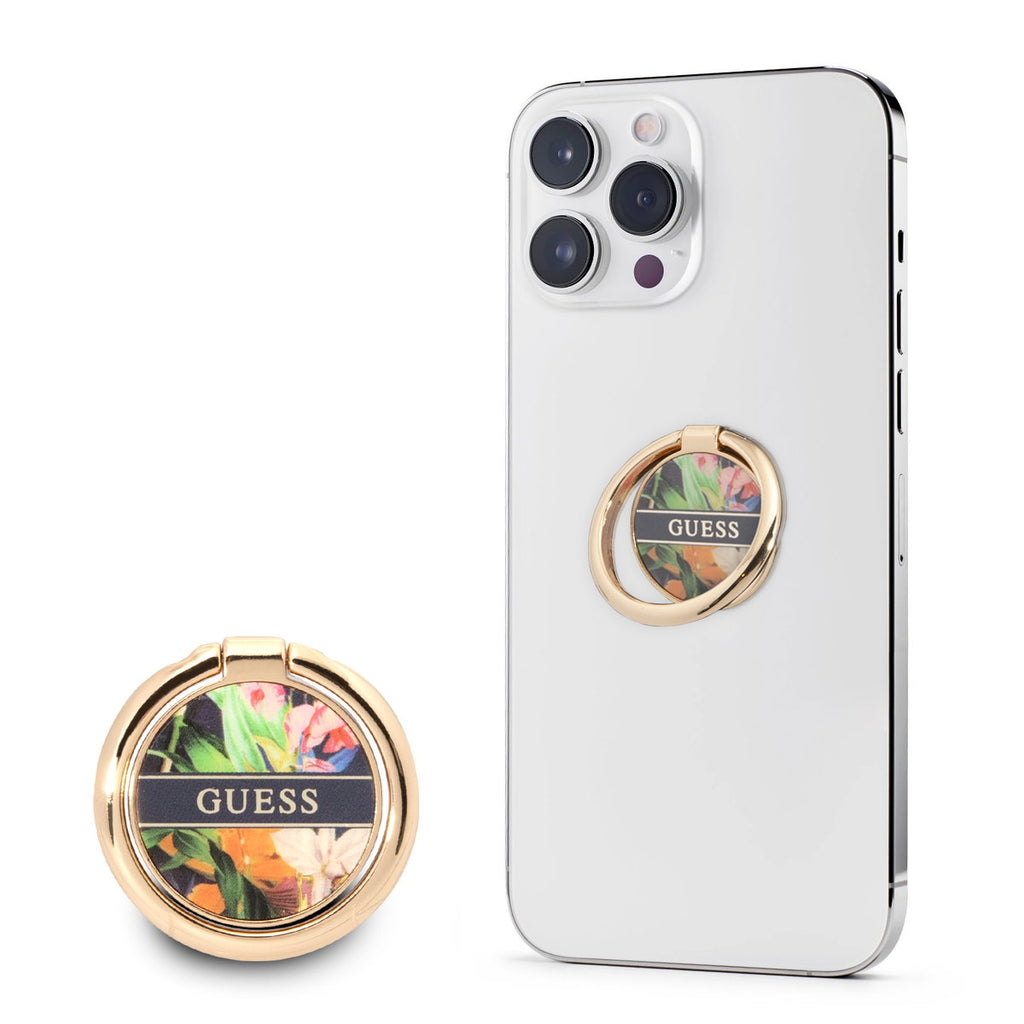 GUESS Flower Ring Stand GURSHHFLB telefonihoidik – sinine