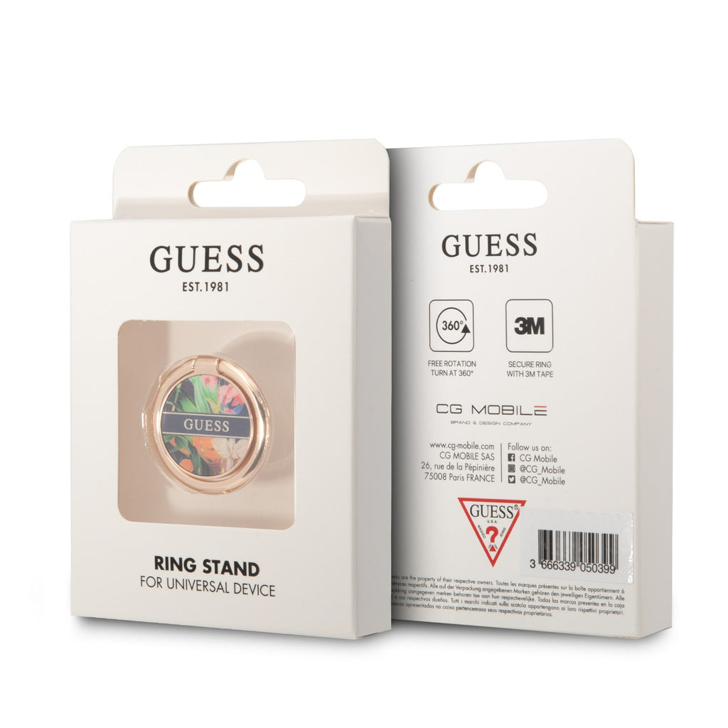 GUESS Flower Ring Stand GURSHHFLB telefonihoidik – sinine