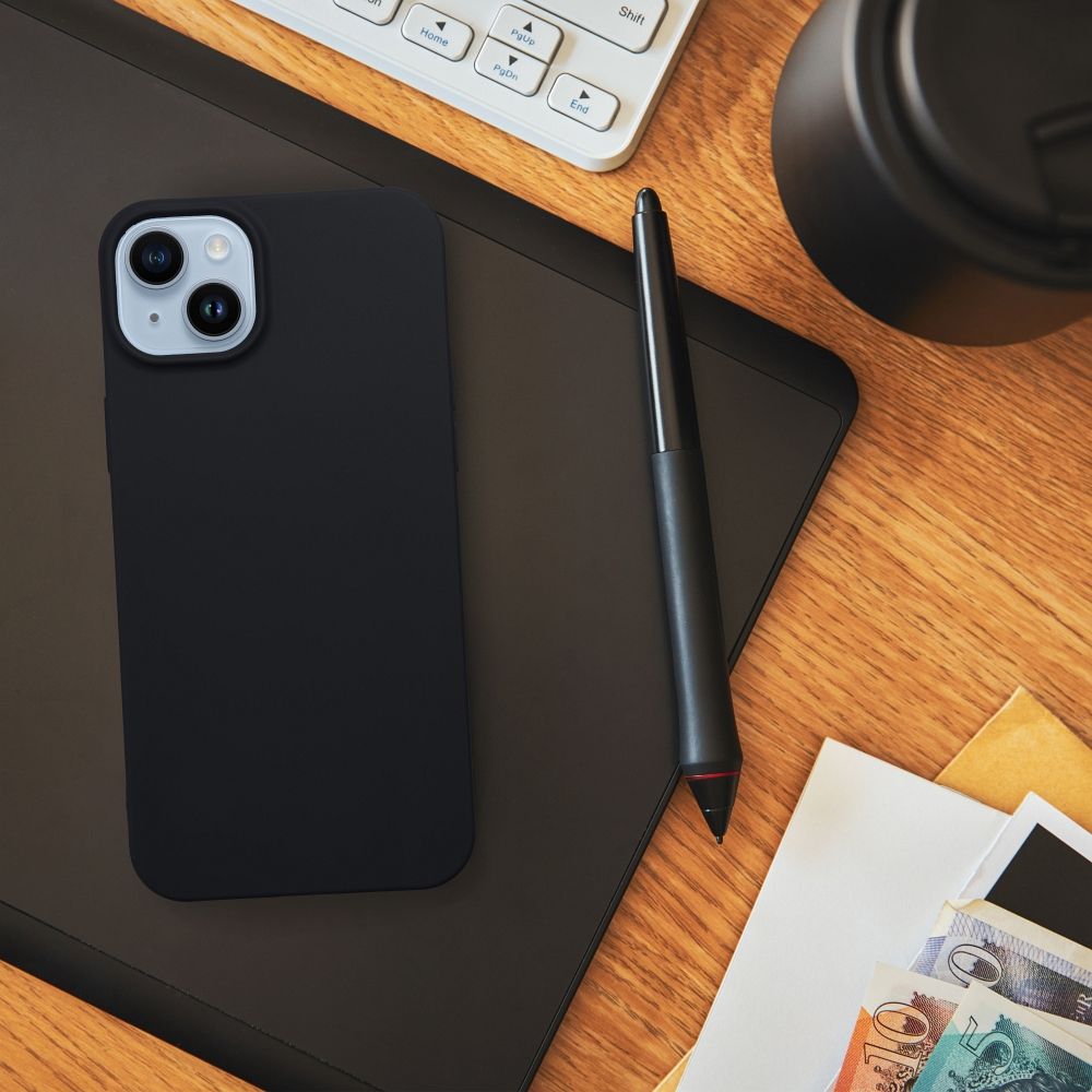 Aizsargvāciņš HONOR 90 5G – MATT, melns — attēls 4