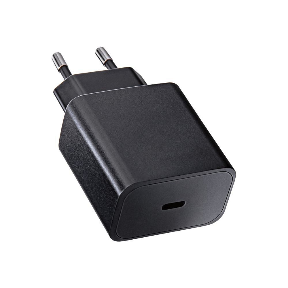 Uzlādes adapteris BLUE STAR travel charger Type C + cable Type C to Type C PD QC4.0 3A 20W TFB-TC-20WPD black — attēls 3
