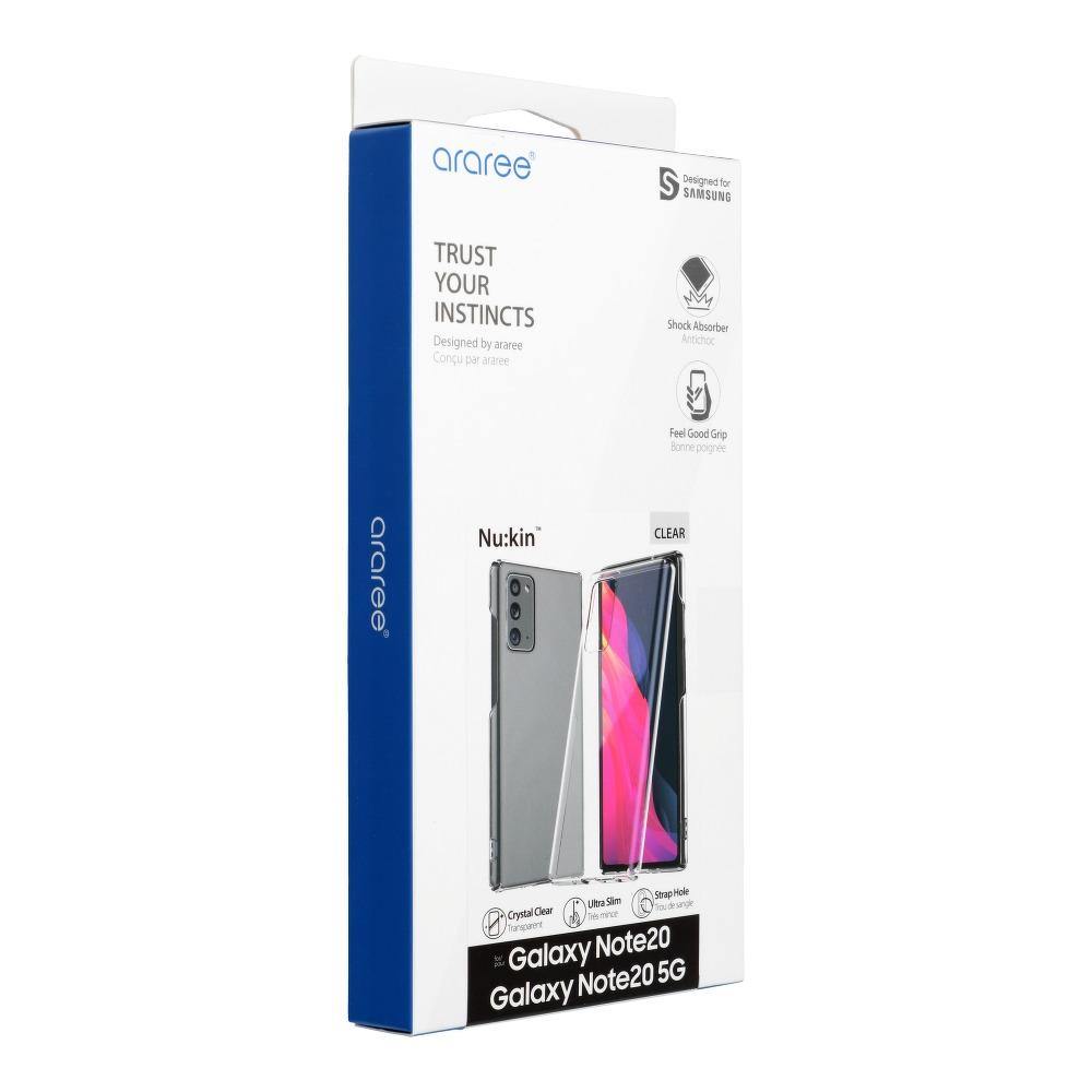 Araree Nukin aizsargvāciņš Samsung Galaxy Note 20, caurspīdīgs