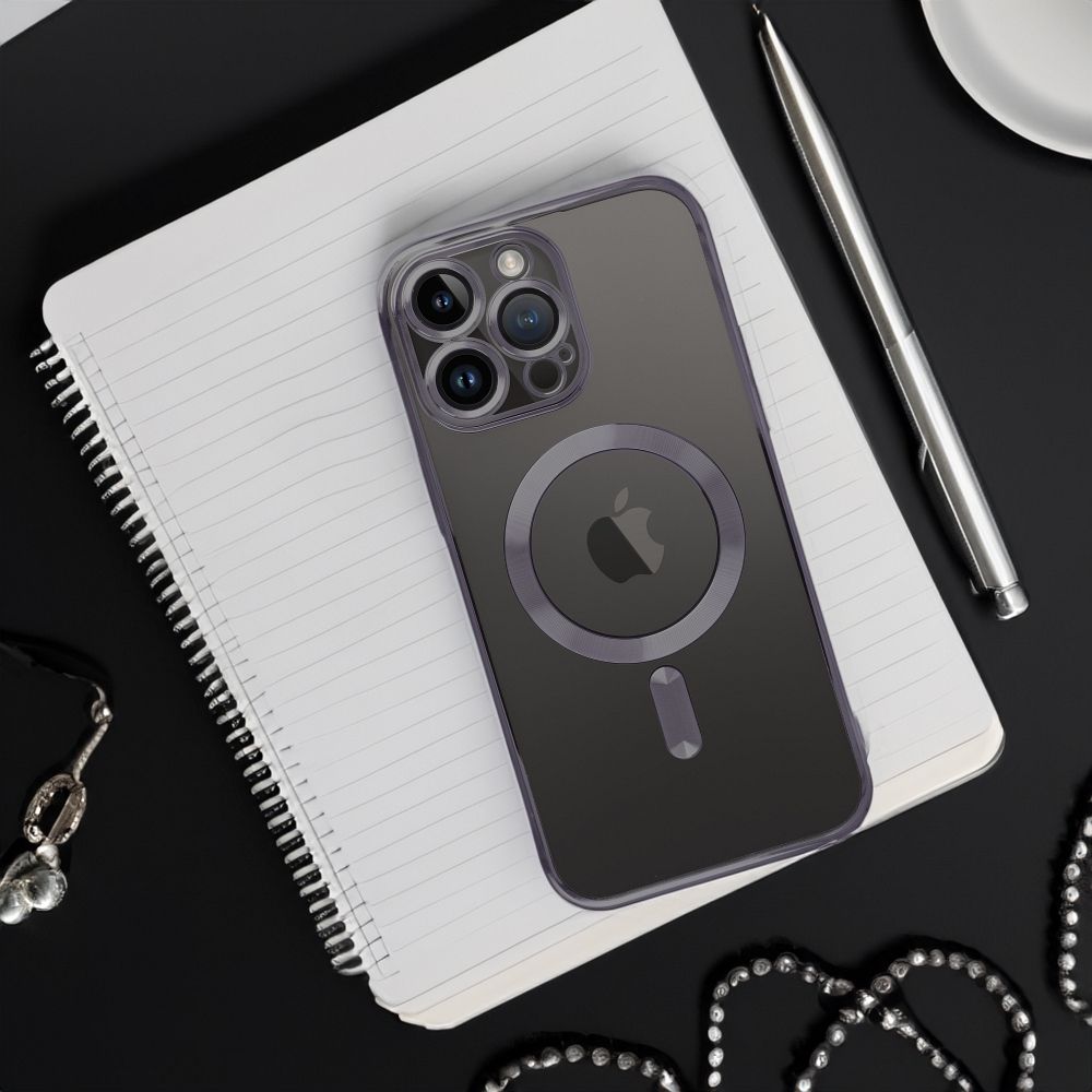 Aizsargvāciņš Samsung S24 Ultra – ELECTRO MAG compatible with MagSafe, melns — attēls 3