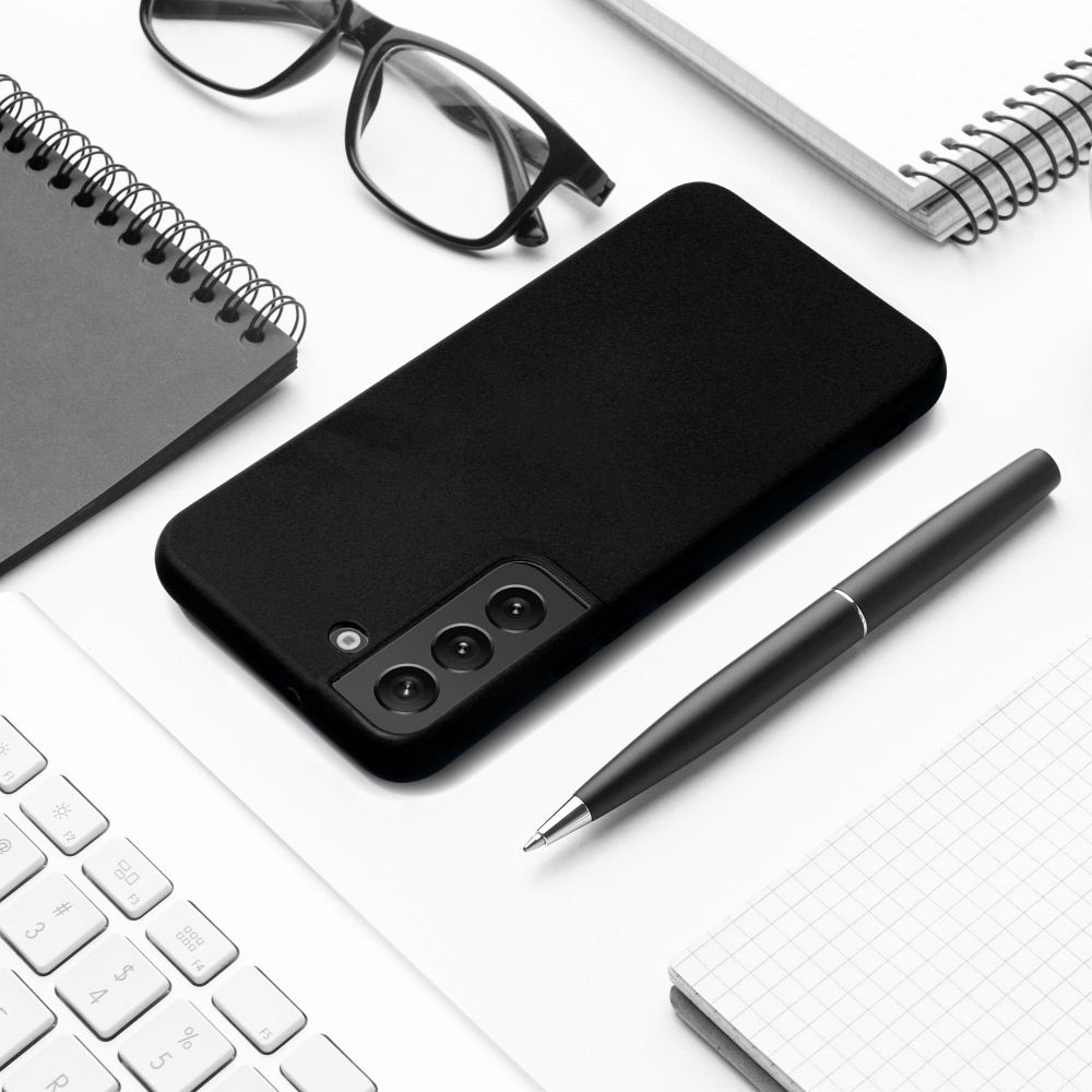 Silicone aizsargvāciņš Samsung S25 FE, melns