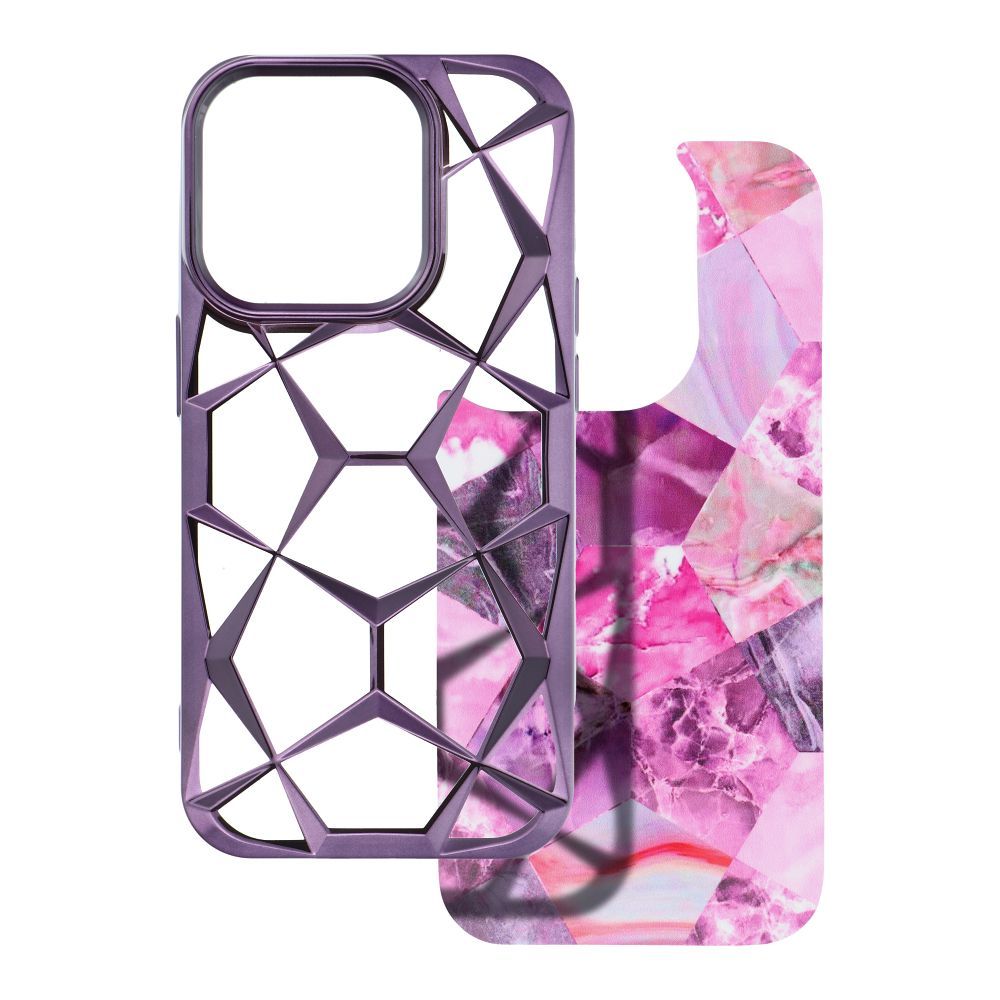 Aizsargvāciņš iPhone 16 – TWINKI, violets — attēls 4