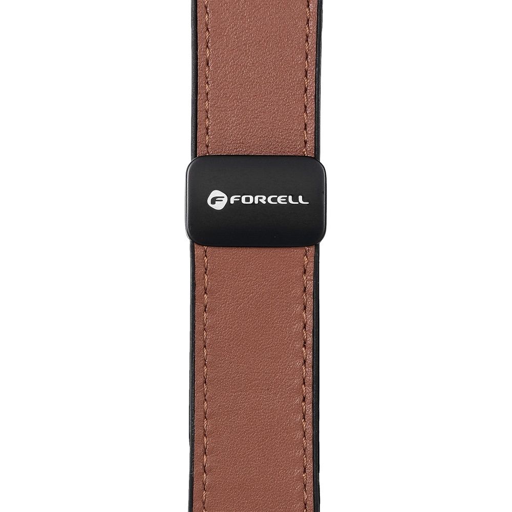 Forcell F-Design FA21 siksniņa Apple Watch 38 / 40 / 41 mm, brūna