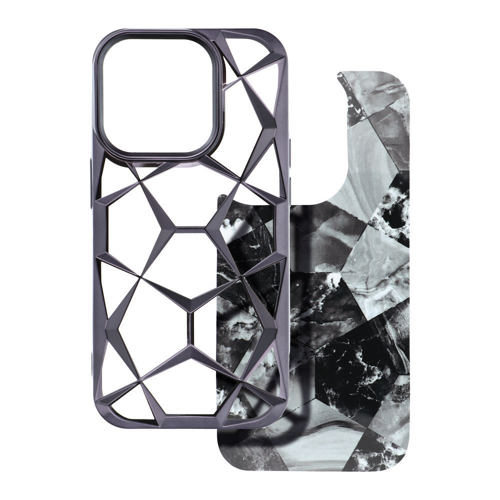 Aizsargvāciņš iPhone 16 PRO MAX – TWINKI, melns — attēls 4