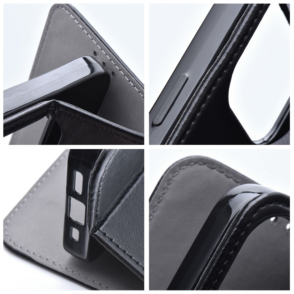Aizsargvāciņš Samsung A16 – SMART MAGNETO, melns — attēls 4