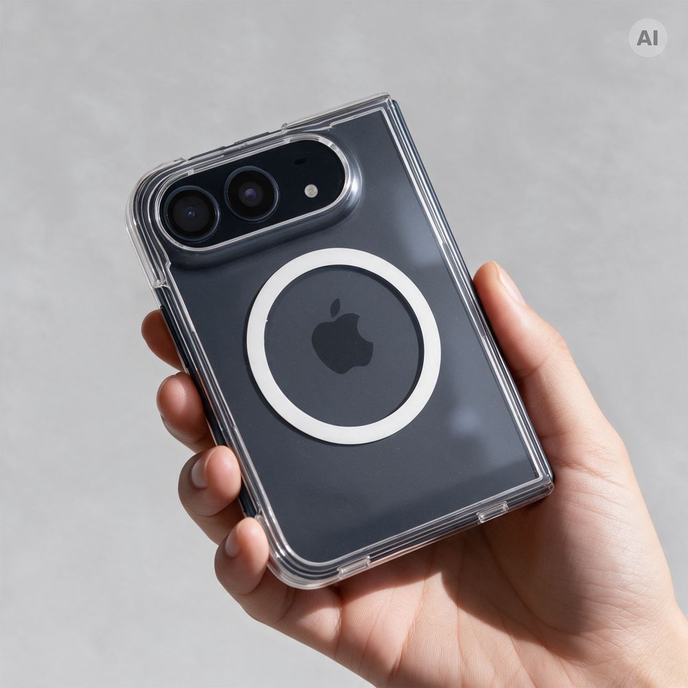4sD-i Clear Case aizsargvāciņš iPhone Duo, caurspīdīgs
