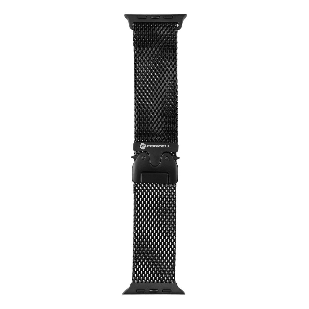 Forcell F-Design FA11 siksniņa Apple Watch 38 / 40 / 41 mm, melna