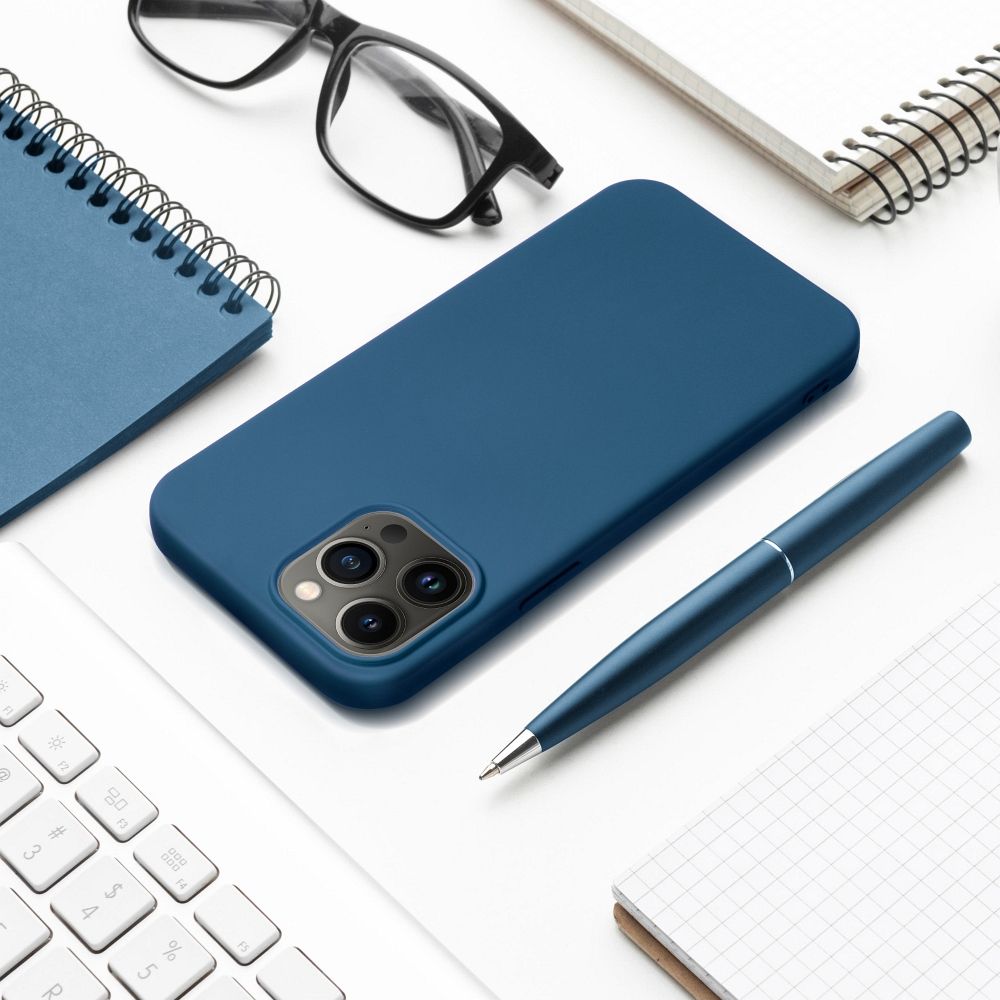 Silicone aizsargvāciņš Xiaomi Redmi 17C 4G, zils