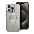 Aizsargvāciņš iPhone 16 Pro – GLAM, sudraba