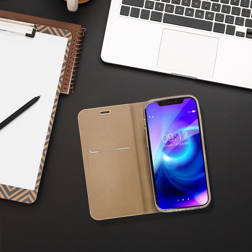 Aizsargvāciņš Samsung A52 5G / A52 LTE ( 4G ) / A52s 5G – LUNA Gold, zelta — attēls 3