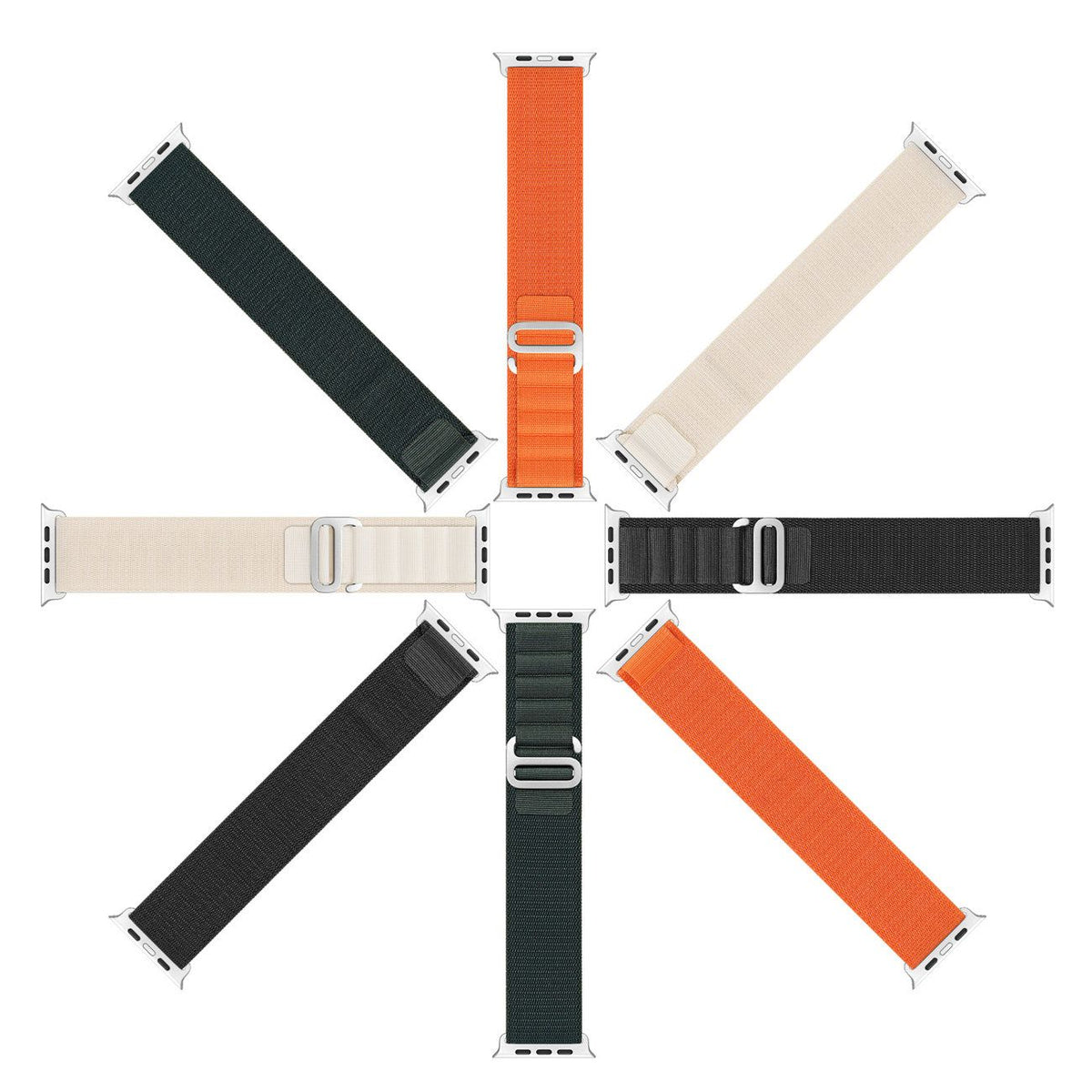 Dux Ducis GS neilona siksniņa Apple Watch 42/44/45/49 mm, melna
