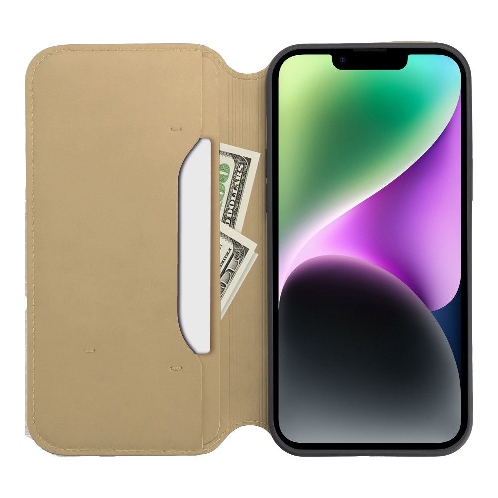 Aizsargvāciņš Xiaomi Redmi Note 13 4G – DUAL POCKET, zelta — attēls 4