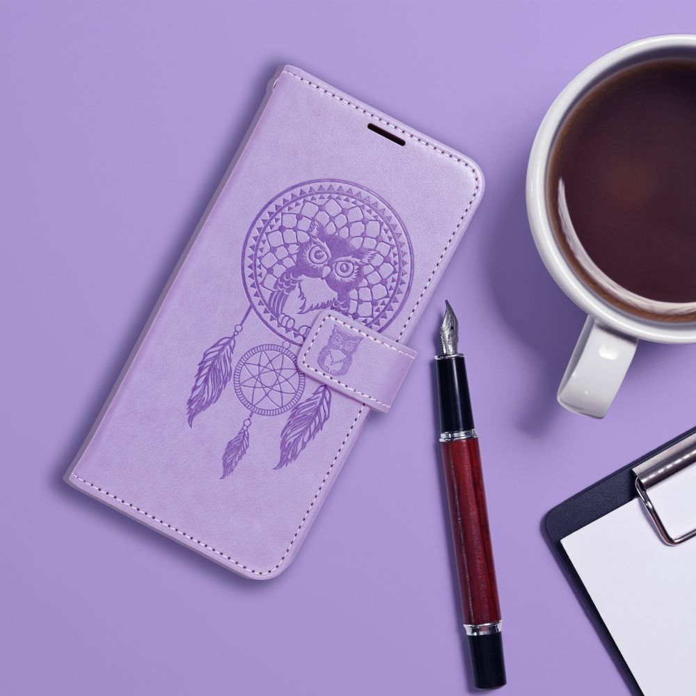 Aizsargvāciņš iPhone 14 dreamcatcher – MEZZO, violets — attēls 4