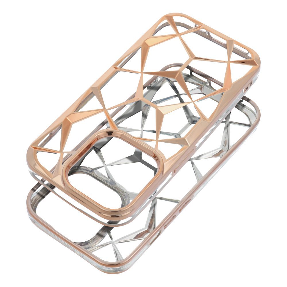 Aizsargvāciņš iPhone 16 PRO – TWINKI, zelta — attēls 3
