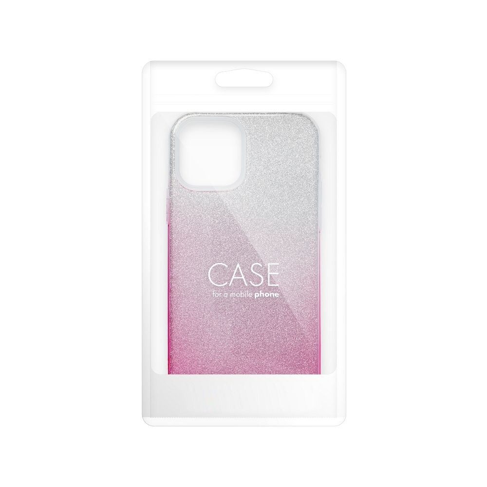 Aizsargvāciņš iPhone 14 Pro transparent – SHINING, rozā — attēls 4