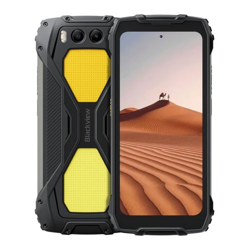 Blackview BV7300 4G Dual SIM 6 GB RAM 256GB melns — viedtālrunis