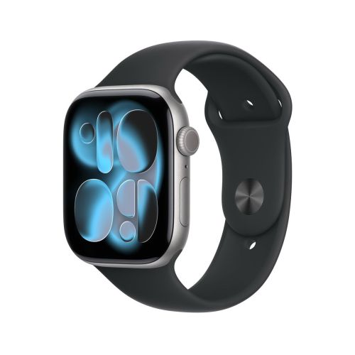 Apple Watch Series 11 GPS + Cellular 46 mm — Space Gray, Sport Band M/L