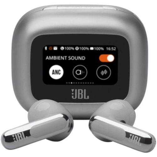 JBL Live Flex 3 TWS, sudraba — bezvadu austiņas — attēls 1