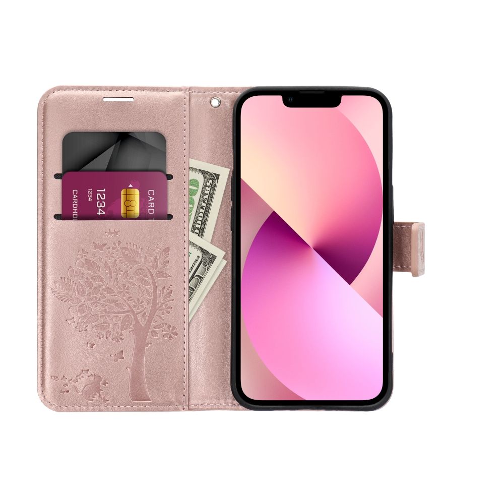 Aizsargvāciņš Samsung A53 5G tree – MEZZO, rozā zelta — attēls 4