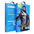 Aizsargstikls Samsung Galaxy S24 – 5D Mr. Monkey (Strong Lite), melns