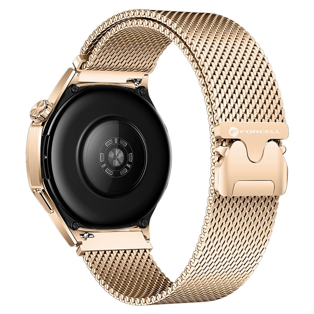 Forcell F-Design FS10 siksniņa Samsung Galaxy Watch 20 mm, zelta