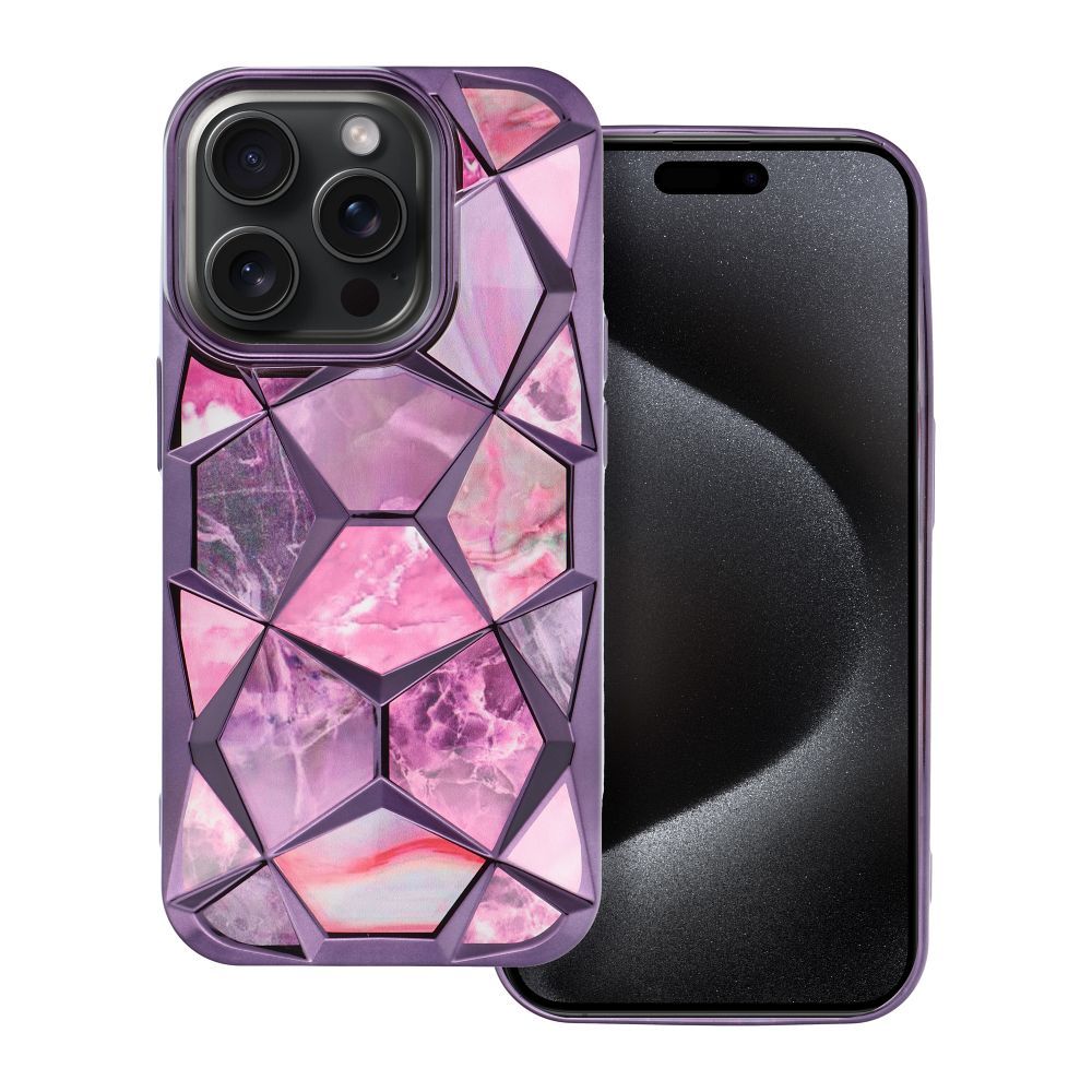 Aizsargvāciņš iPhone 16 – TWINKI, violets