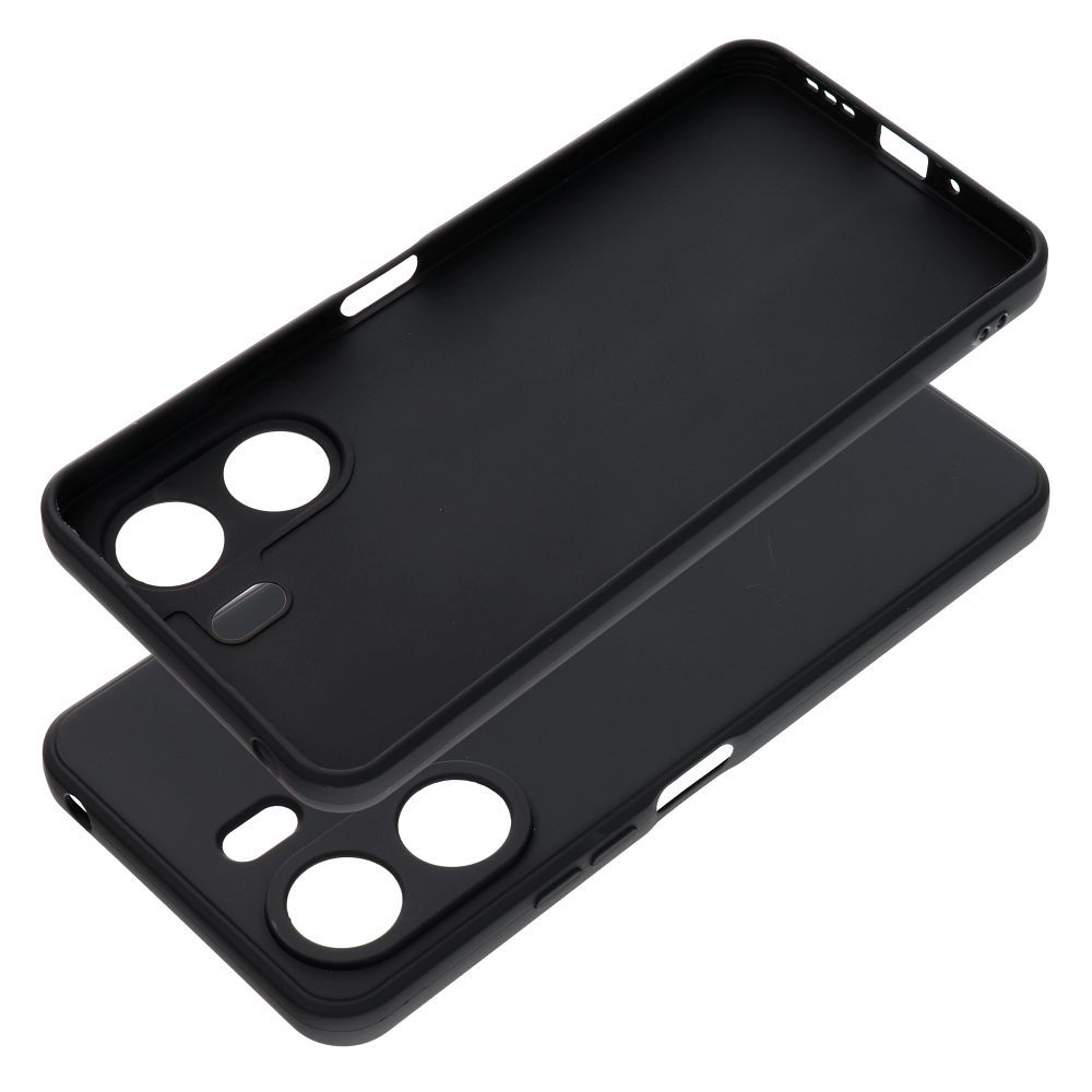 Aizsargvāciņš Xiaomi Redmi 13C / POCO C65 – MATT, melns — attēls 2