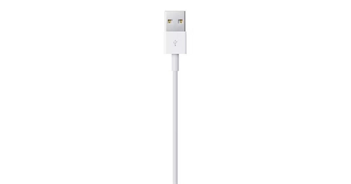 Apple Lightning–USB-A kabelis, 1 m, MXLY2ZM/A