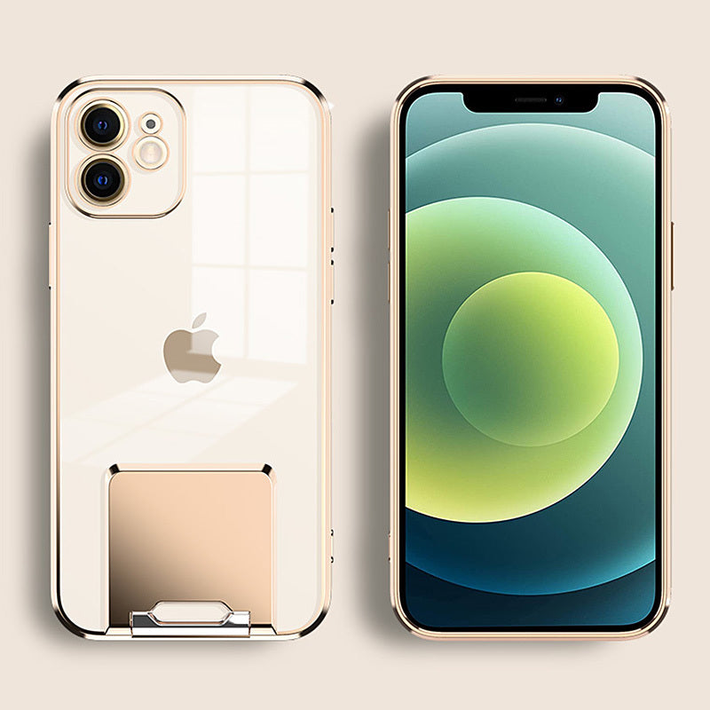 Aizsargvāciņš iPhone 11 Pro Max – Tel Protect Kickstand Luxury, violets — attēls 2
