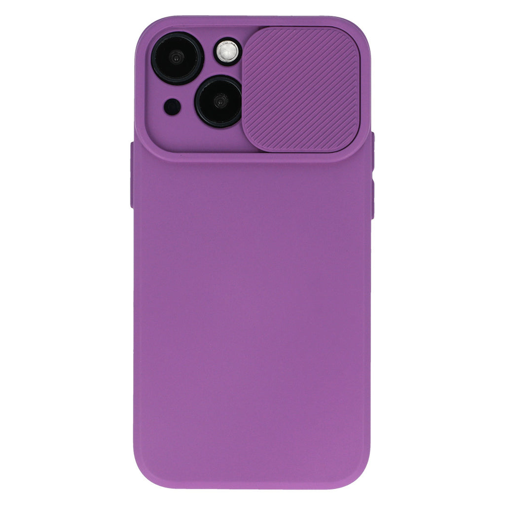 Aizsargvāciņš iPhone 13 Pro Max – Camshield Soft, violets — attēls 2