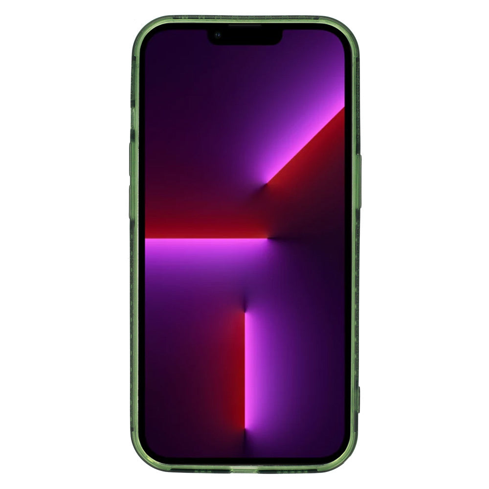 Crystal Diamond 2 mm aizsargvāciņš iPhone 12 Pro, zaļš