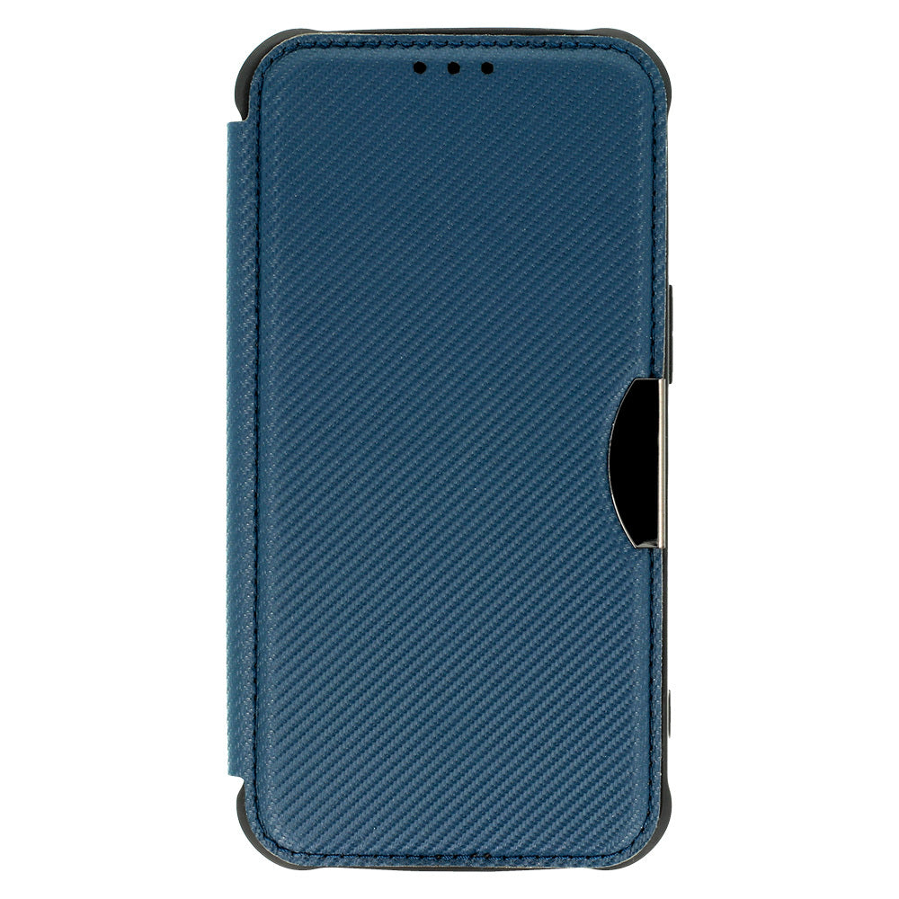 Aizsargvāciņš iPhone 12 Pro – Razor Carbon, tumši zils — attēls 2