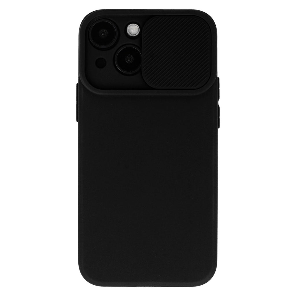 Aizsargvāciņš Samsung Galaxy S23 – Camshield Soft, melns — attēls 2