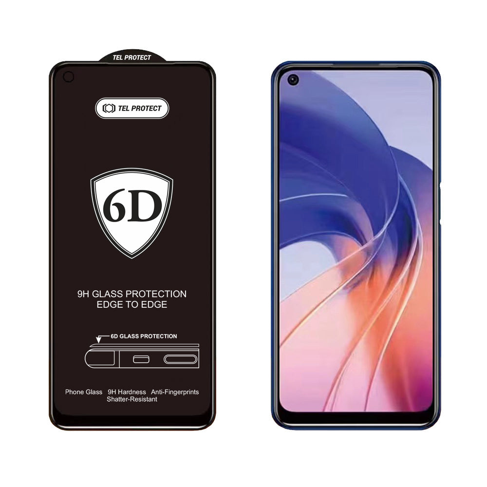 Aizsargstikls Xiaomi REDMI NOTE 12 PRO 5G/NOTE 12 PRO PLUS 5G/POCO X5 PRO – Tel Protect Full Glue 6D, melns — attēls 3