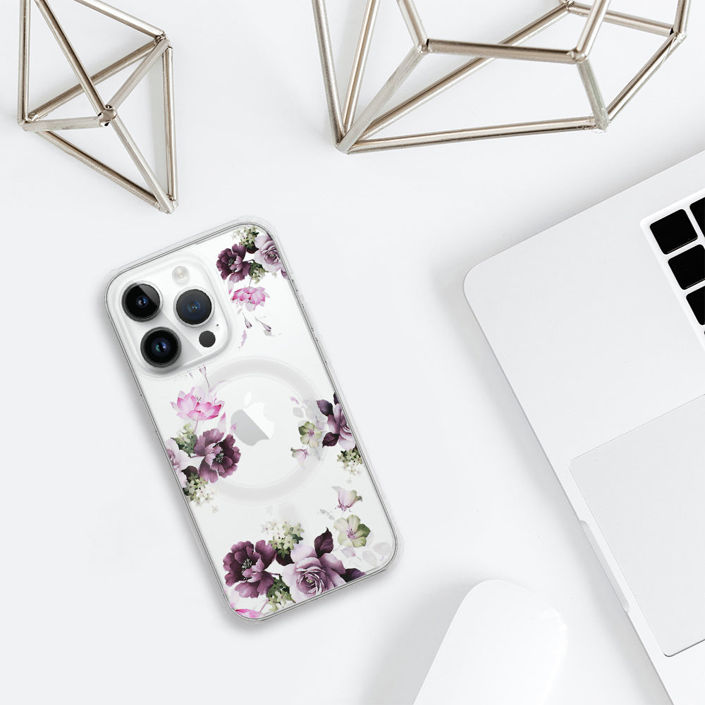 Tel Protect Flower MagSafe vāciņš iPhone 14 Pro, dizains 7 — attēls 6