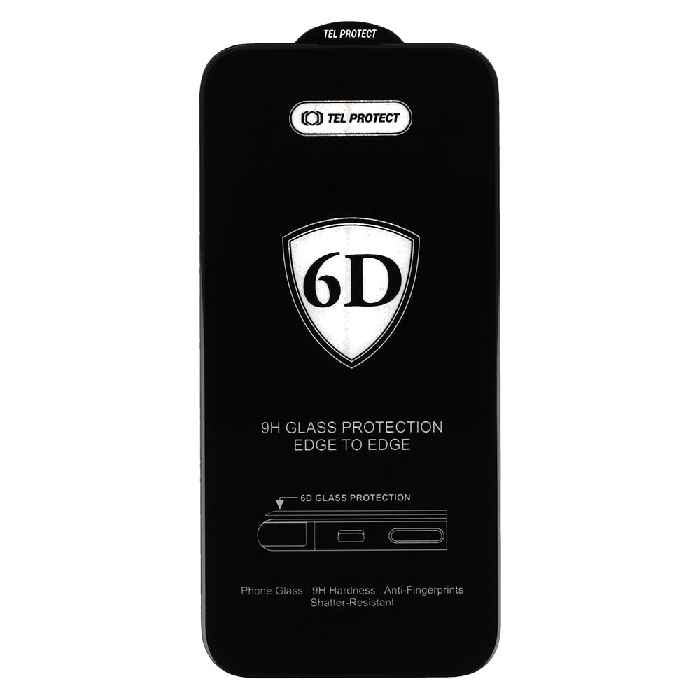 Aizsargstikls Xiaomi REDMI NOTE 13 5G/NOTE 13 PRO 4G – Tel Protect Full Glue 6D, melns — attēls 2