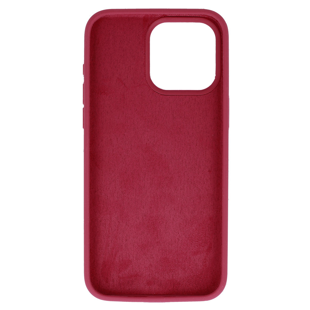 Aizsargvāciņš iPhone 16 Pro Max – Silicone Lite, bordo — attēls 3
