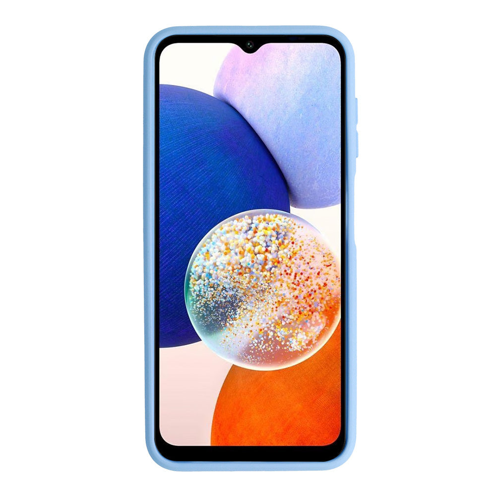 Aizsargvāciņš Samsung Galaxy A14 4G/5G – Camshield Soft, gaiši zils — attēls 3