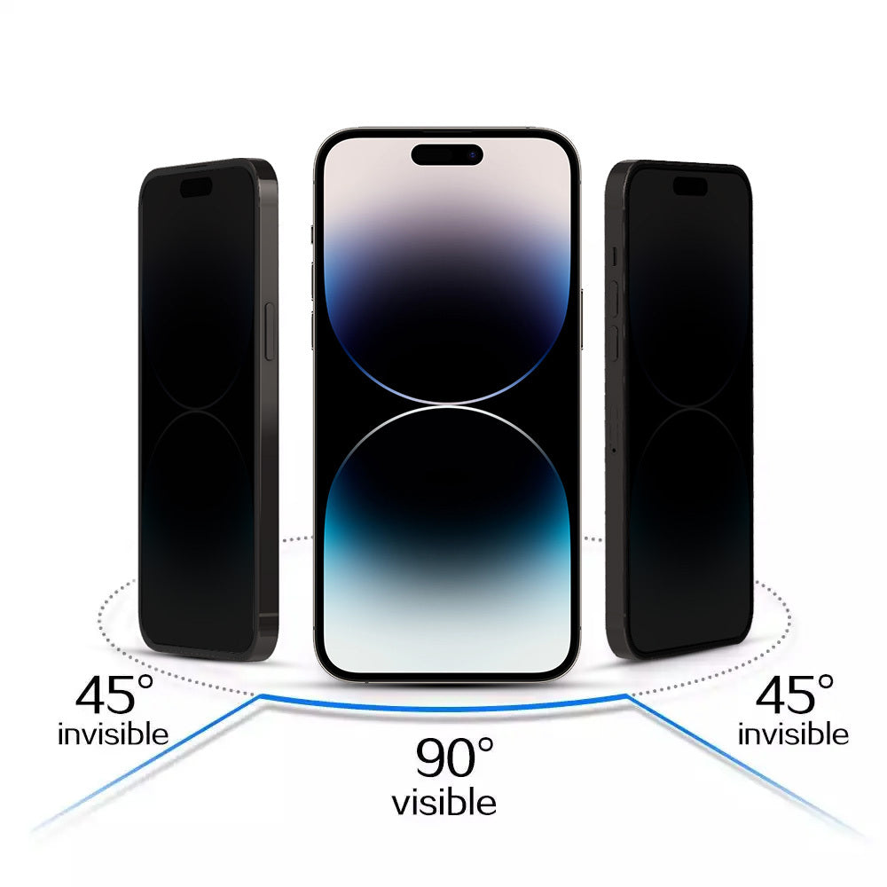 Aizsargstikls Samsung GALAXY S25 PLUS – Privacy, melns — attēls 3
